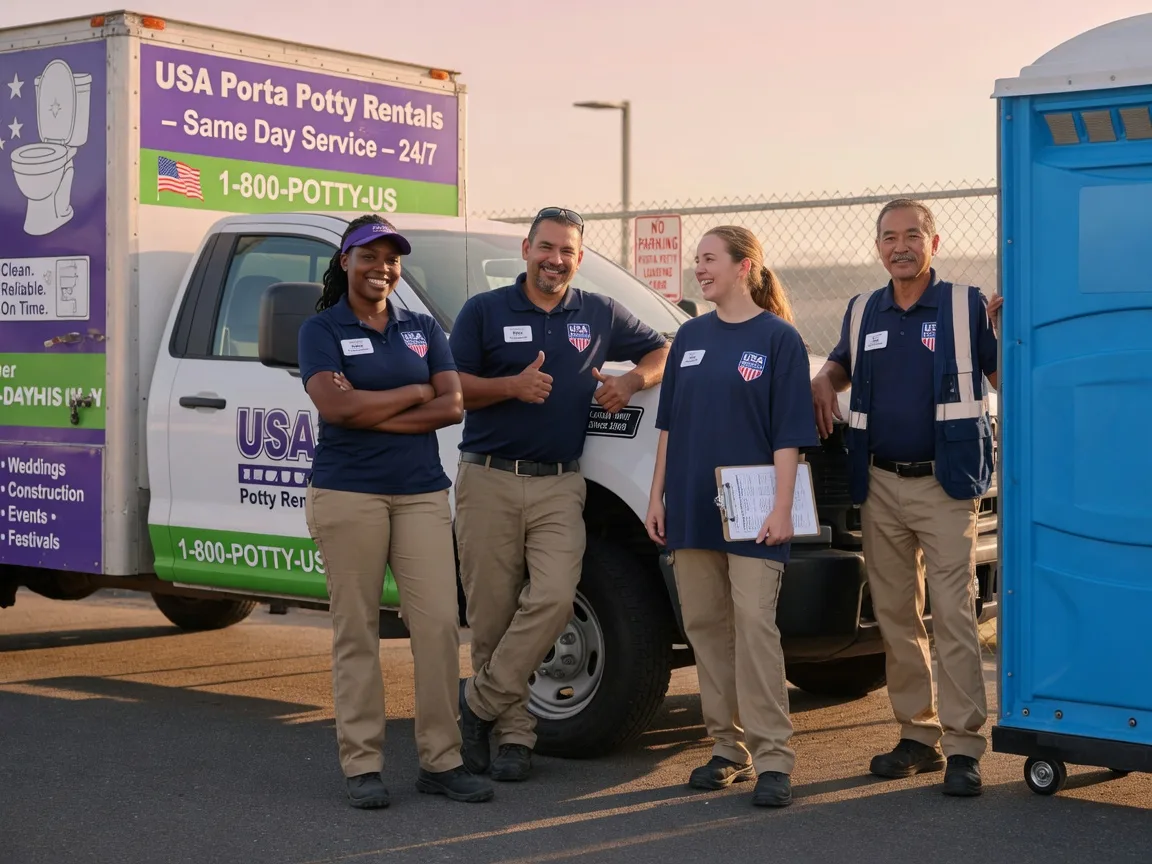 Porta Potty Rental company in Potsdam, OH